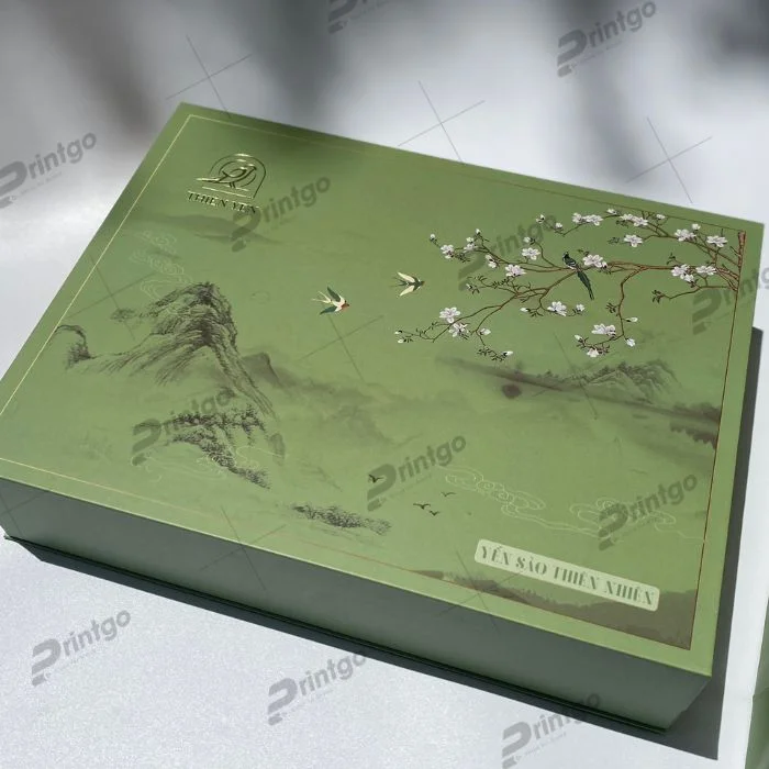 In hộp yến sào Thiện Yến