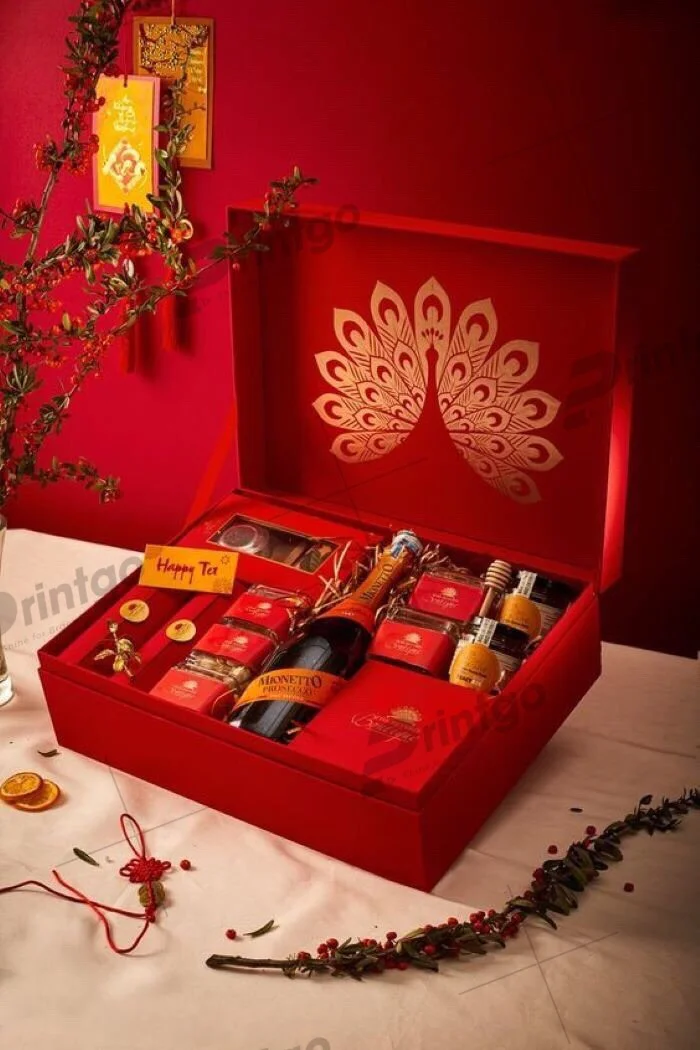 Hộp quà tết thiết kế đẹp mắt