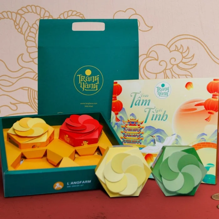 In hộp bánh trung thu âm dương Trao Tâm Gửi Tình