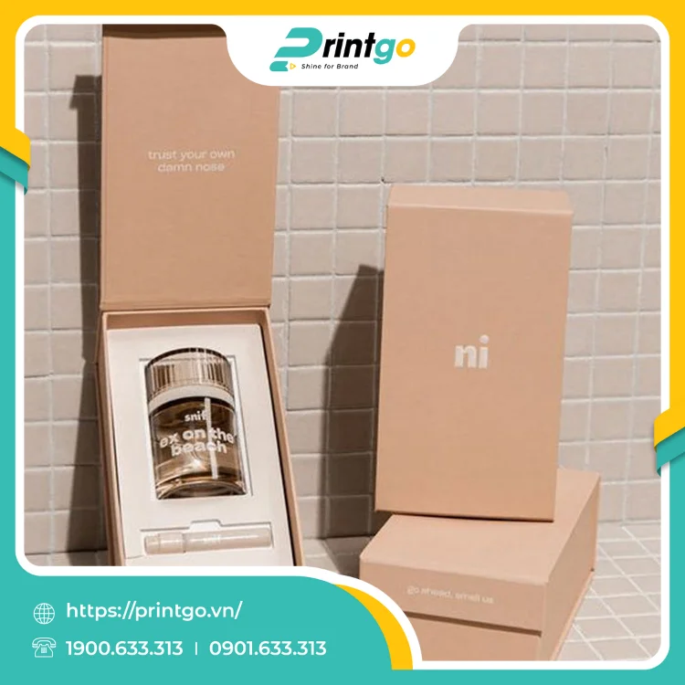 In hộp đựng nam châm đựng tinh dầu thơm cao cấp