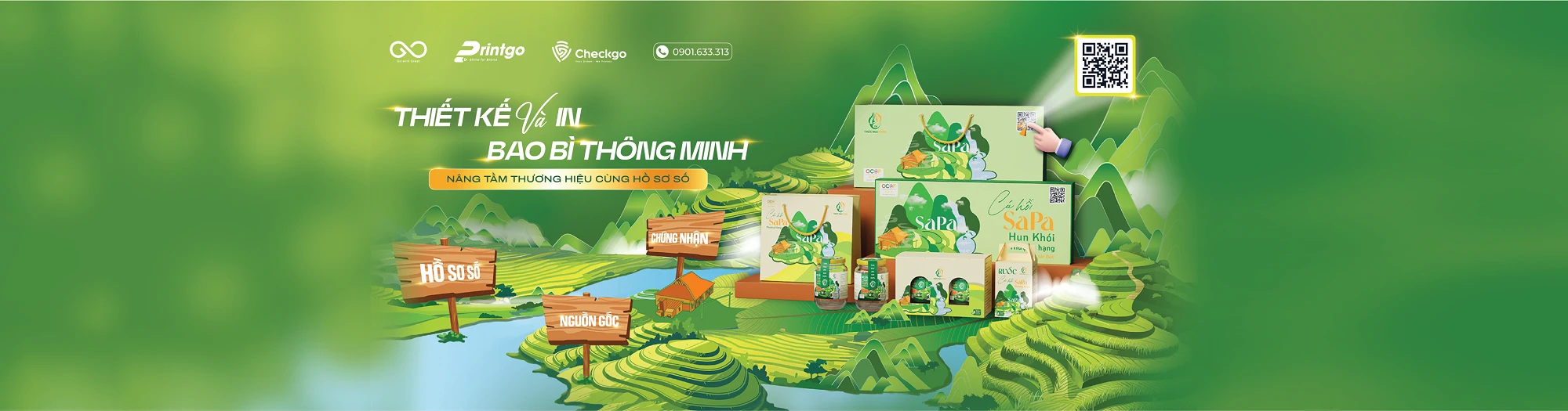 Thiết kế và in bao bì thông minh - Nâng tầm thương hiệu cùng hồ sơ số