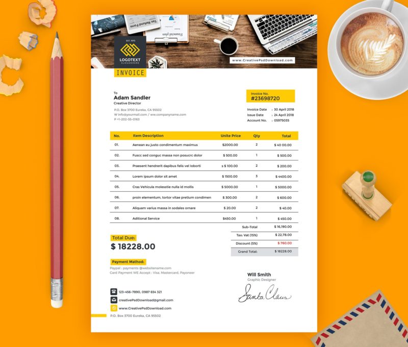 Thiết kế Hóa đơn