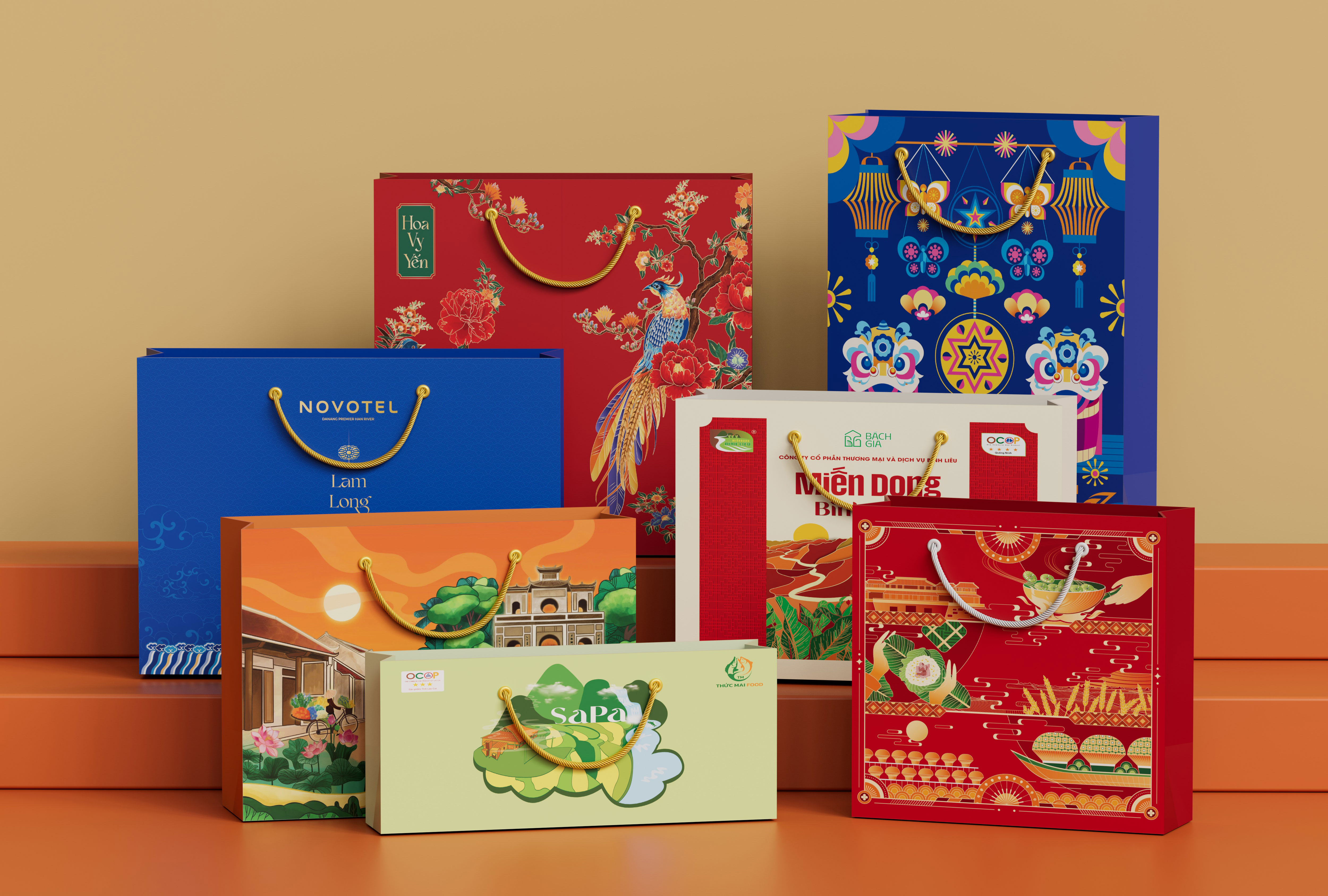 Thiết kế Túi giấy