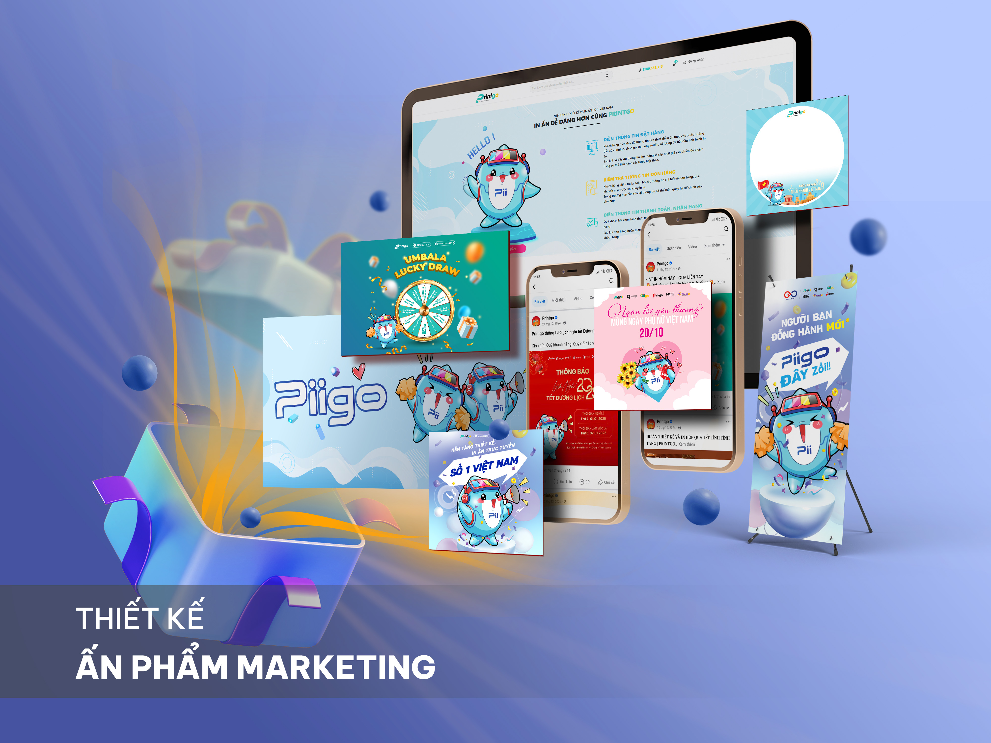 Bộ ấn phẩm Marketing