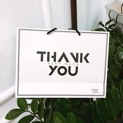 kích thước túi giấy cho sự kiện