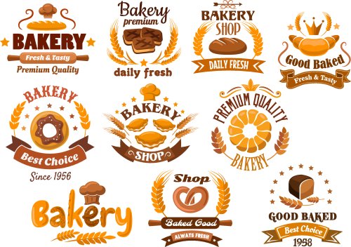 20+ Mẫu thiết kế logo tiệm bánh giúp nâng tầm thương hiệu