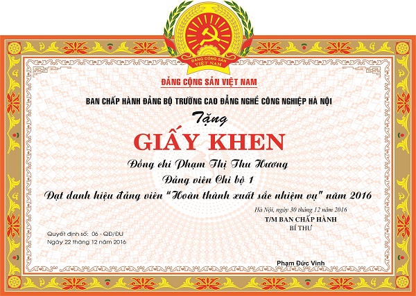Top 10 mẫu bằng khen, giấy khen đẹp, độc đáo không thể bỏ qua Top 10 mẫu bằng khen, giấy khen đẹp, độc đáo không thể bỏ qua