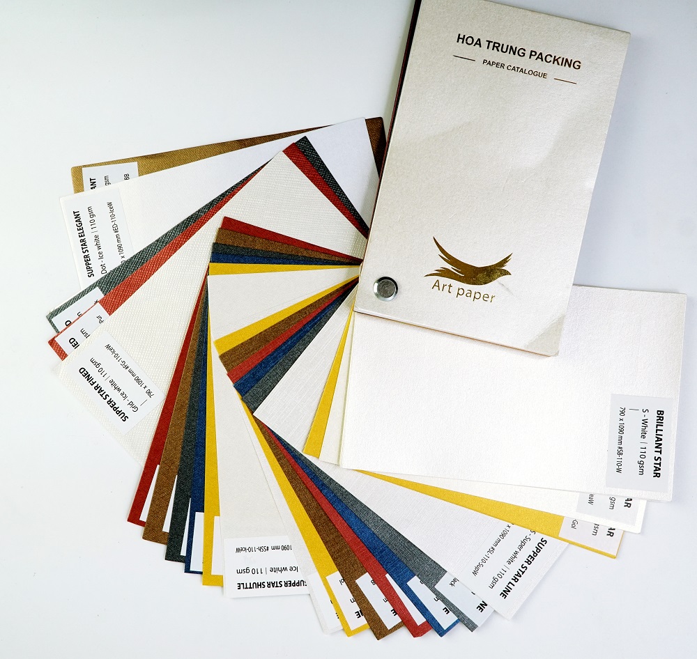 Giấy mỹ thuật của Hòa Trung packing