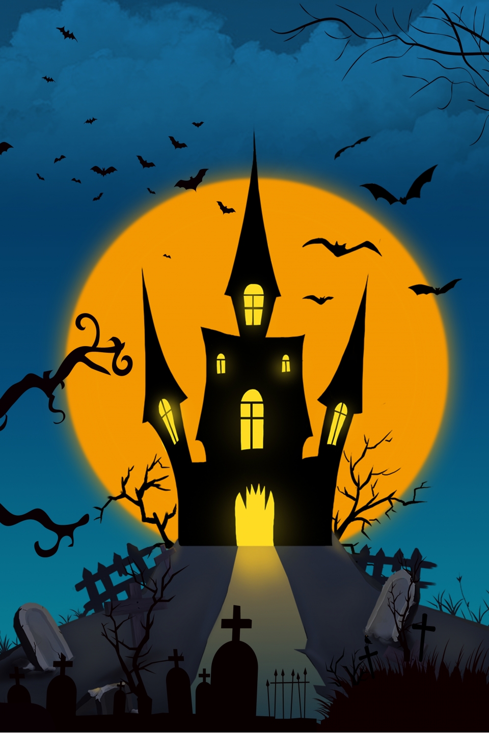 Tải hình nền Halloween cho iPhone Android Full HD cực Đẹp