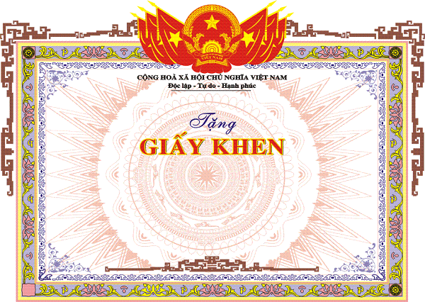 Địa chỉ chuyên nhận in giấy khen chất lượng cao trên toàn quốc Địa chỉ chuyên nhận in giấy khen chất lượng cao trên toàn quốc