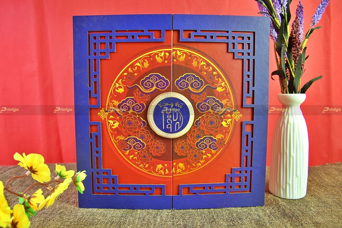 Thiết kế và in ấn hộp đựng quà Tết cho thương hiệu bánh dứa Singapore Vương Giả Thiết kế và in ấn hộp đựng quà Tết cho thương hiệu bánh dứa Singapore Vương Giả