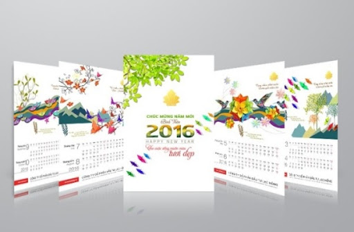 Mẫu lịch treo tường các loại ( 1, 5, 7, 13 tờ) Mẫu lịch treo tường các loại ( 1, 5, 7, 13 tờ)