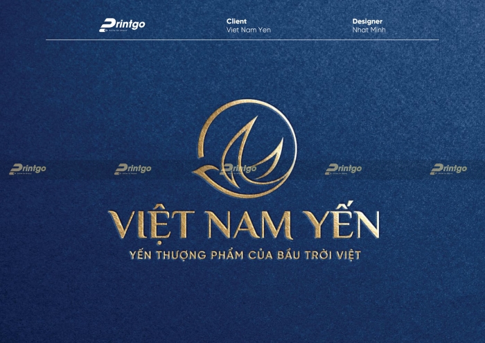 Branding] Dự án thiết kế logo thương hiệu Việt Nam Yến của Printgo