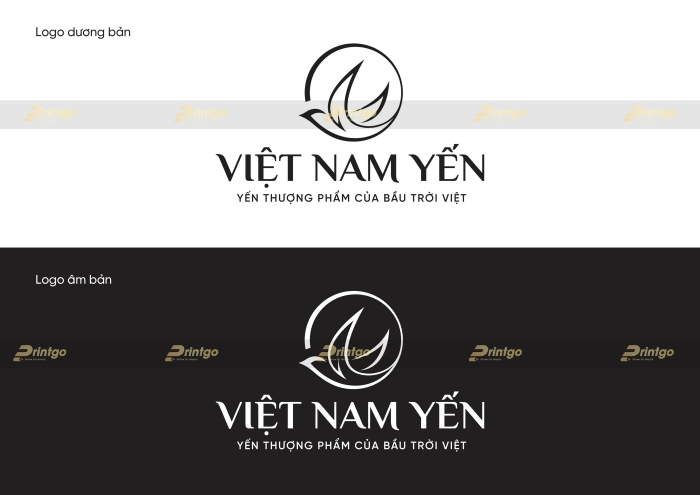 [Branding] Dự án thiết kế logo thương hiệu Việt Nam Yến của Printgo