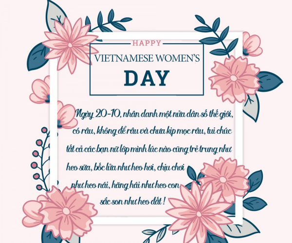 Top 30 Lời Chúc 20-10 Cho Vợ Hay Nhất. Tổng Hợp Lời Chúc Độc, Lạ Tặng Vợ Yêu  Nhân Ngày Phụ Nữ Việt Nam