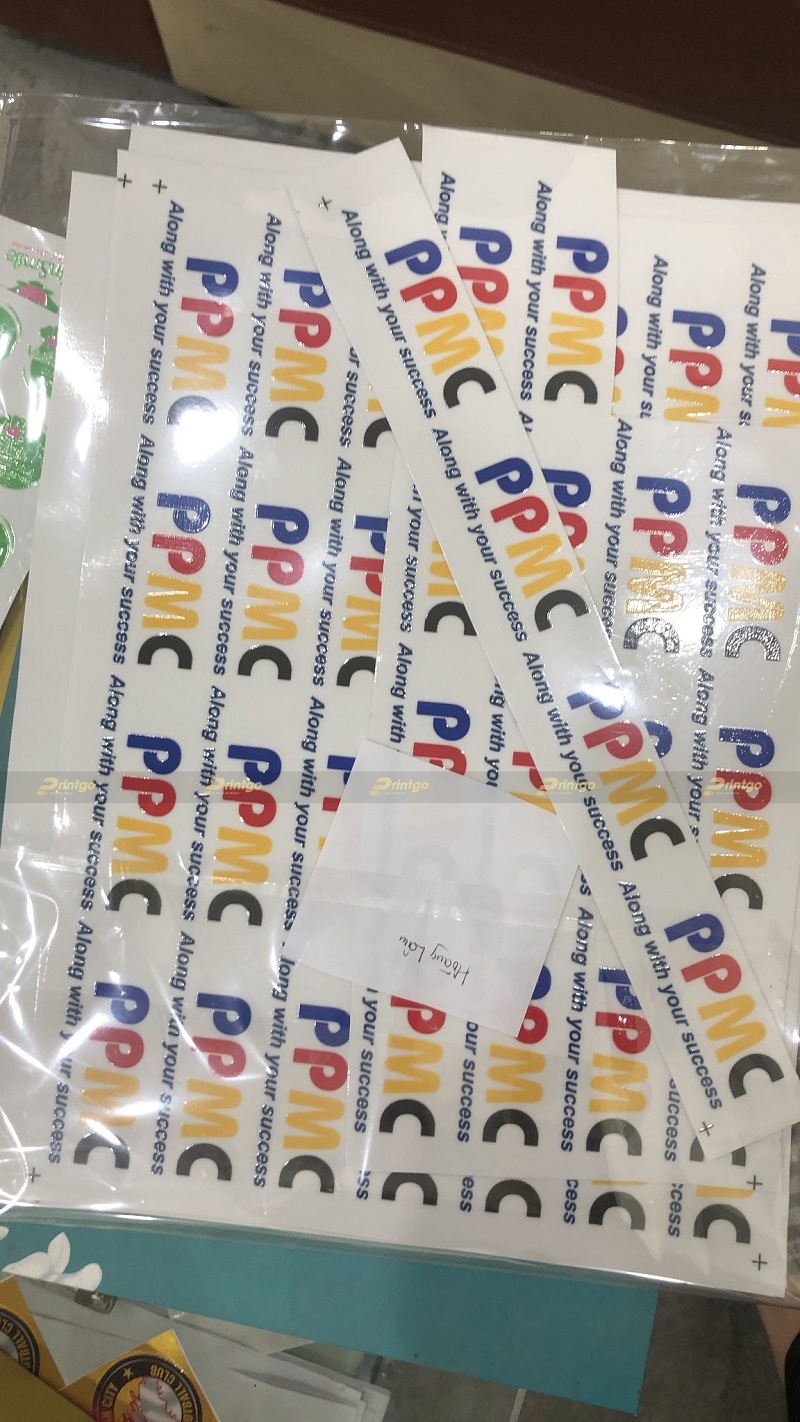 Decal nổi PPMC