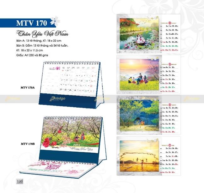 Bộ sưu tập Lịch tết Mỹ Thuật Việt 2025 thiết kế ấn tượng, giá tốt nhất thị trường