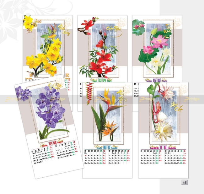 Bộ sưu tập Lịch tết Mỹ Thuật Việt 2025 thiết kế ấn tượng, giá tốt nhất thị trường