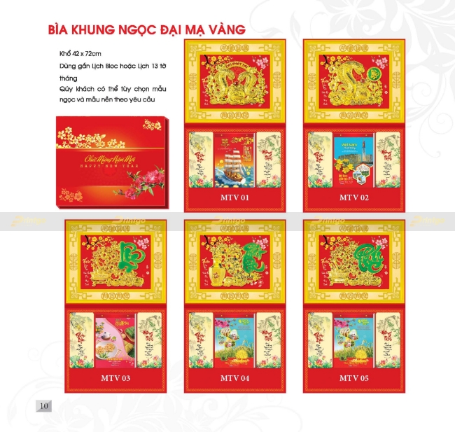 Bộ sưu tập Lịch tết Mỹ Thuật Việt 2025 thiết kế ấn tượng, giá tốt nhất thị trường