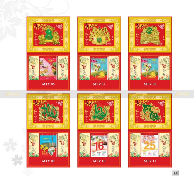 Bộ sưu tập Lịch tết Mỹ Thuật Việt 2025 thiết kế ấn tượng, giá tốt nhất thị trường