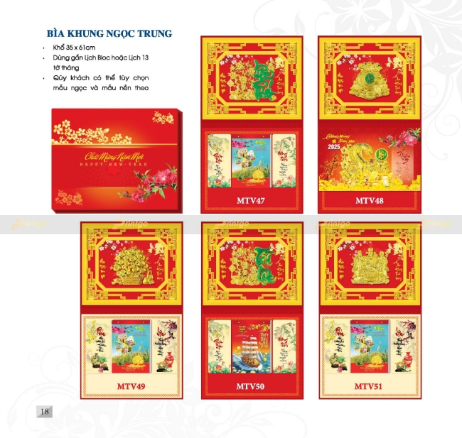 Bộ sưu tập Lịch tết Mỹ Thuật Việt 2025 thiết kế ấn tượng, giá tốt nhất thị trường