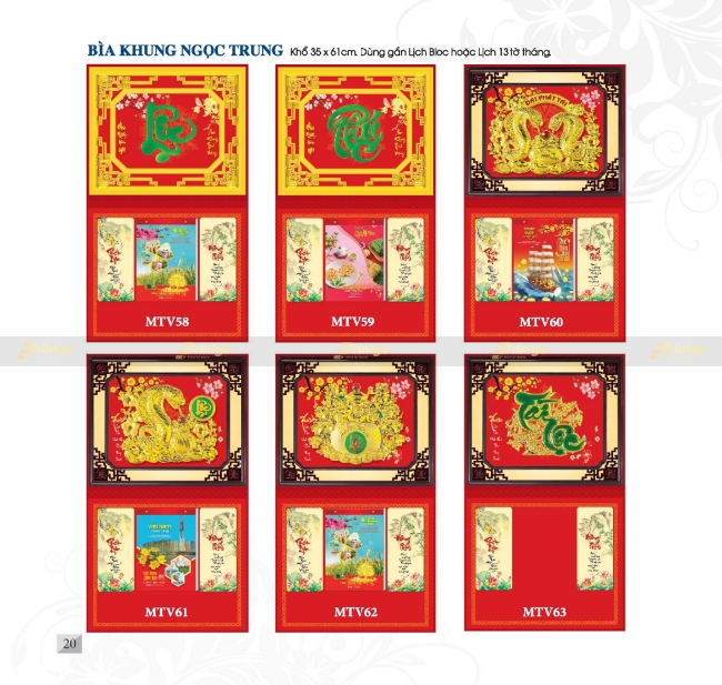 Bộ sưu tập Lịch tết Mỹ Thuật Việt 2025 thiết kế ấn tượng, giá tốt nhất thị trường
