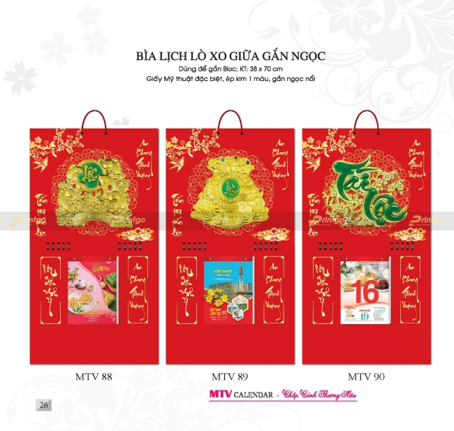 Bộ sưu tập Lịch tết Mỹ Thuật Việt 2025 thiết kế ấn tượng, giá tốt nhất thị trường