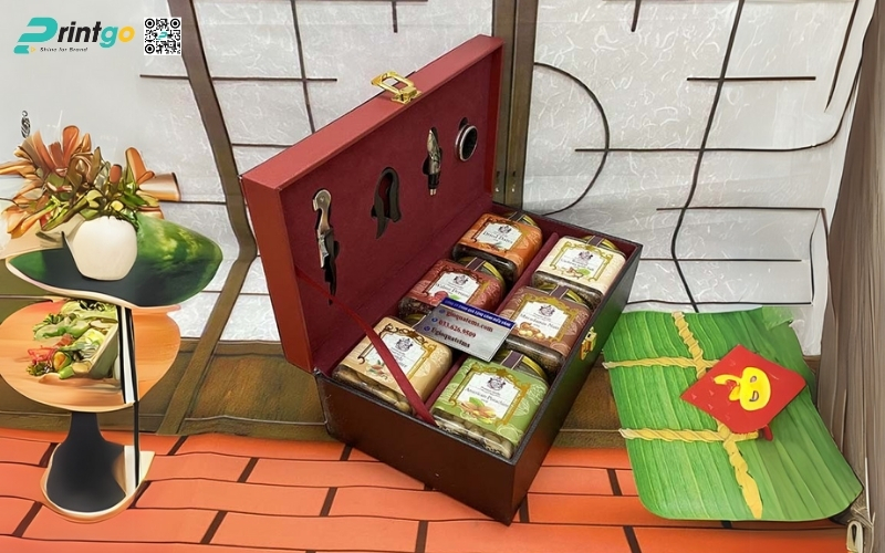 Bao bì ngũ cốc dạng hộp cứng cao cấp Bao bì ngũ cốc dạng hộp cứng cao cấp