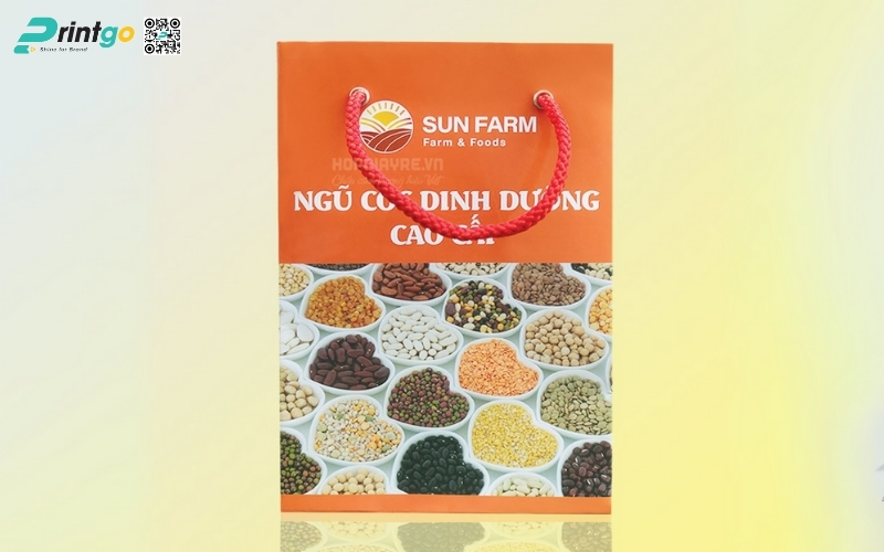 Bao bì ngũ cốc dạng túi giấy ivory đựng ngũ cốc Bao bì ngũ cốc dạng túi giấy ivory đựng ngũ cốc