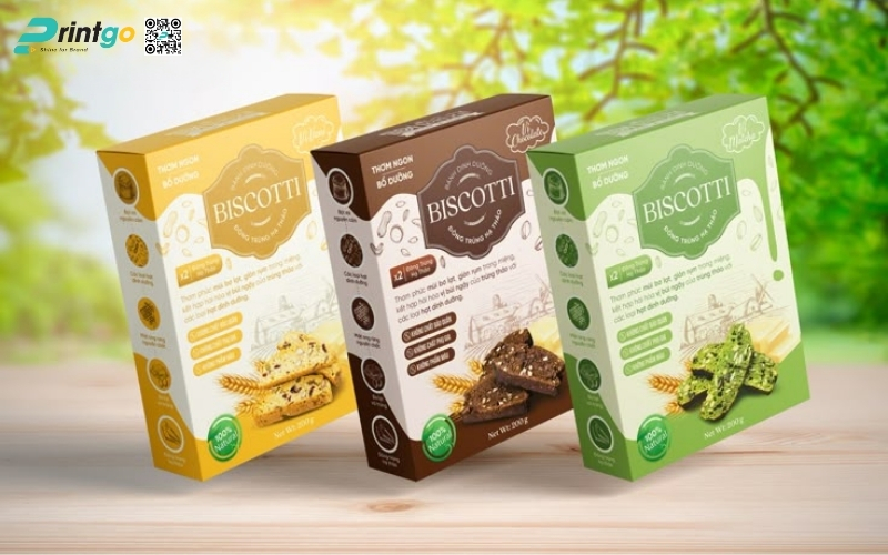 Bao bì granola dạng hộp carton mềm Bao bì granola dạng hộp carton mềm