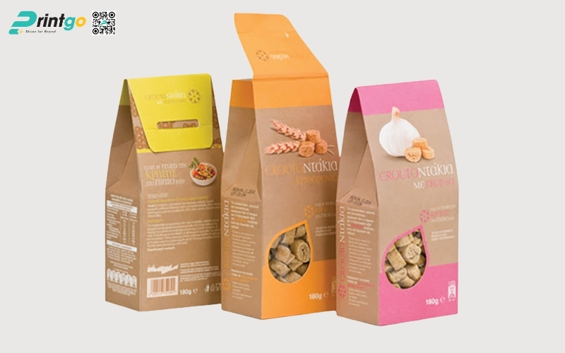 Bao bì ngũ cốc bằng giấy kraft Bao bì ngũ cốc bằng giấy kraft