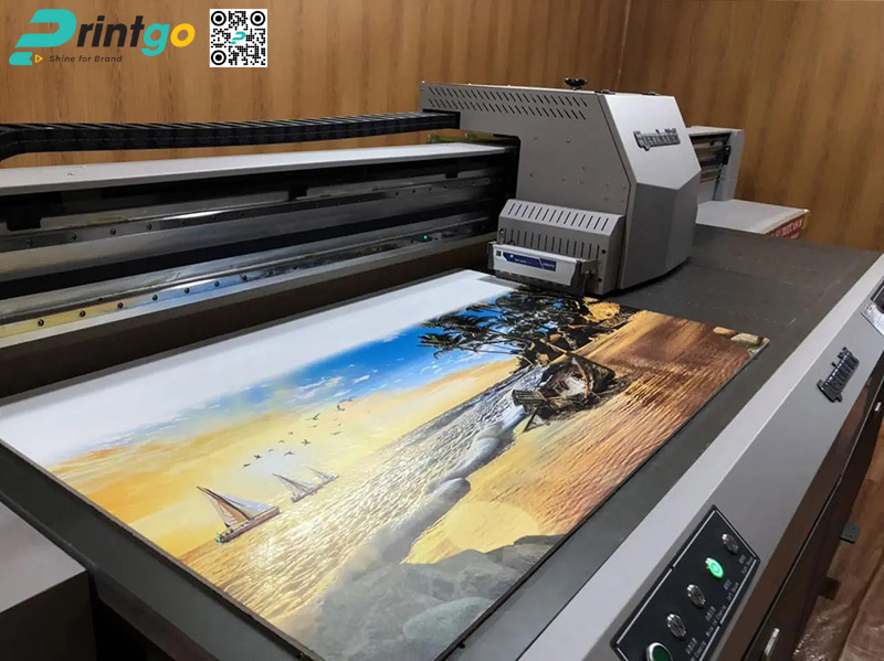 in UV cho ra chất lượng màu rực rỡ, sắc nét