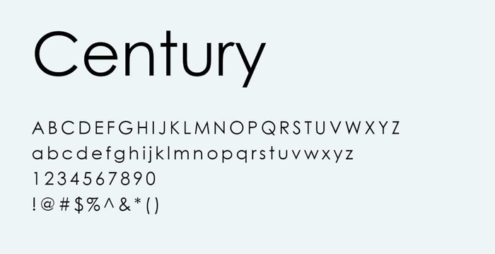 Font chữ logo đẹp Font Sans-serif