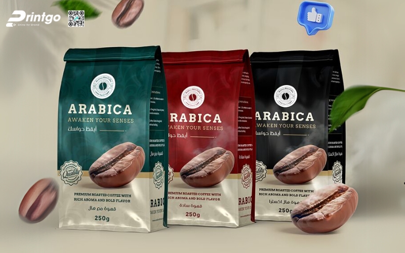 Một số mẫu in bao bì cầ phê dạng túi zip Một số mẫu in bao bì cầ phê dạng túi zip