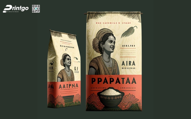 Một số mẫu in bao bì cà phê dạng túi hàn biên Một số mẫu in bao bì cà phê dạng túi hàn biên