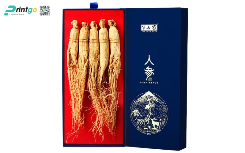 In hộp sâm mỹ thuật in ép kim – dập nổi sang trọng In hộp sâm mỹ thuật in ép kim – dập nổi sang trọng