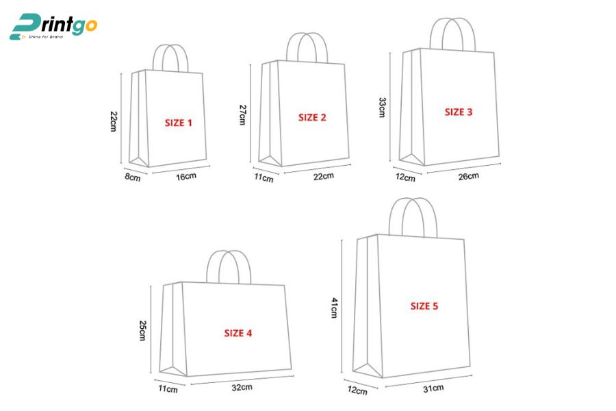 Kích thước túi giấy đựng cà phê phổ biến nhất Kích thước túi giấy đựng cà phê phổ biến nhất