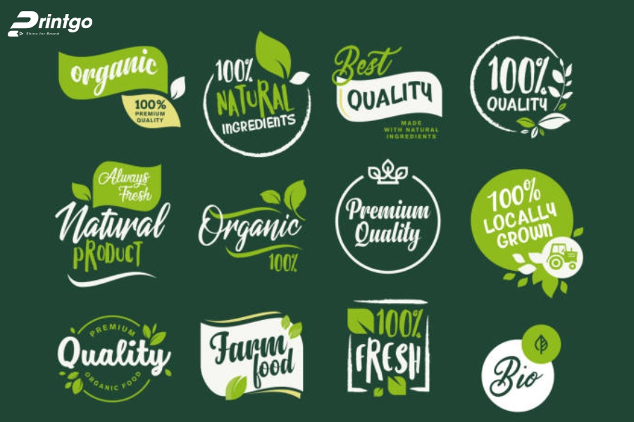 Mẫu logo nông sản Việt kết hợp chữ phong cách hiện đại Mẫu logo nông sản Việt kết hợp chữ phong cách hiện đại