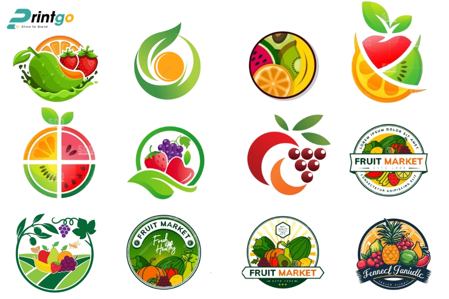 Logo OCOP cho trái cây đặc sản Logo OCOP cho trái cây đặc sản