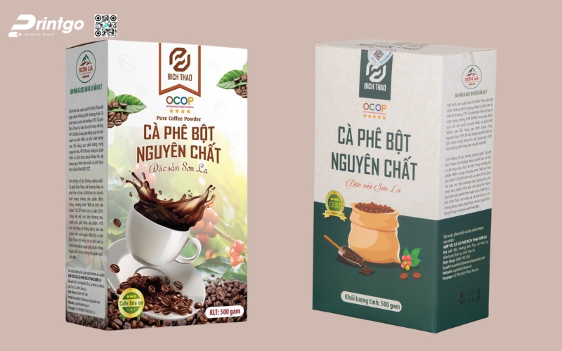 Một số mẫu tem bao bì có logo OCOP 3 sao thực tế Một số mẫu tem bao bì có logo OCOP 3 sao thực tế