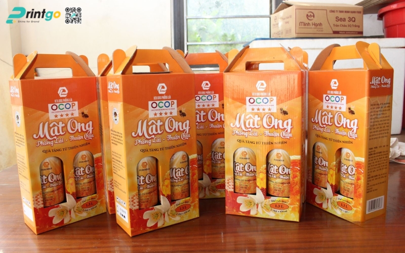 Một số mẫu tem bao bì có logo OCOP 3 sao thực tế Một số mẫu tem bao bì có logo OCOP 3 sao thực tế