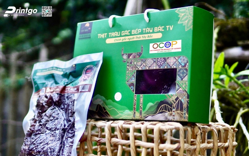 Một số mẫu tem bao bì có logo OCOP 3 sao thực tế Một số mẫu tem bao bì có logo OCOP 3 sao thực tế