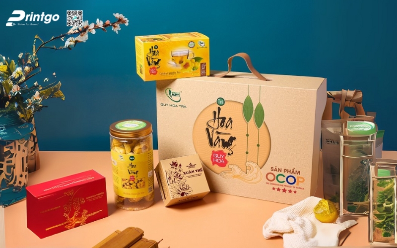 Một số mẫu tem bao bì có logo OCOP 3 sao thực tế Một số mẫu tem bao bì có logo OCOP 3 sao thực tế