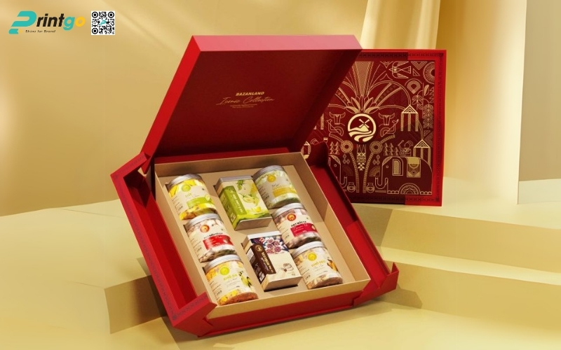 Bao bì ngũ cốc dạng hộp cứng cao cấp Bao bì ngũ cốc dạng hộp cứng cao cấp