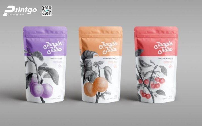 Bao bì ngũ cốc dạng túi zip Bao bì ngũ cốc dạng túi zip