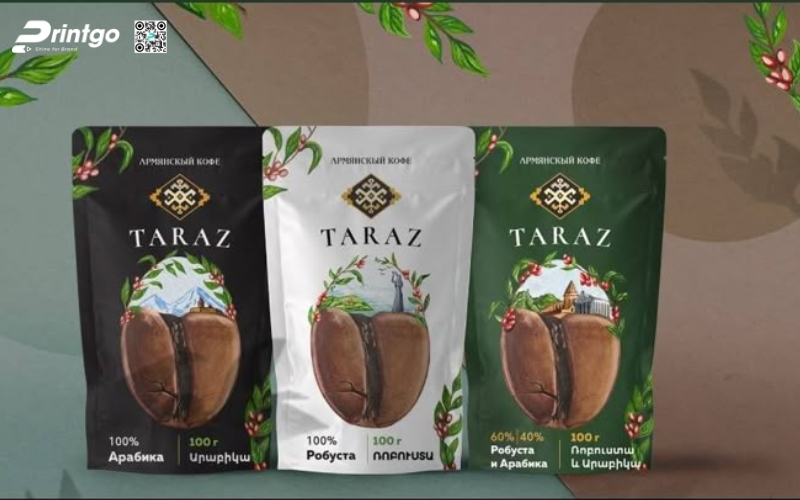 Một số mẫu in bao bì cầ phê dạng túi zip Một số mẫu in bao bì cầ phê dạng túi zip