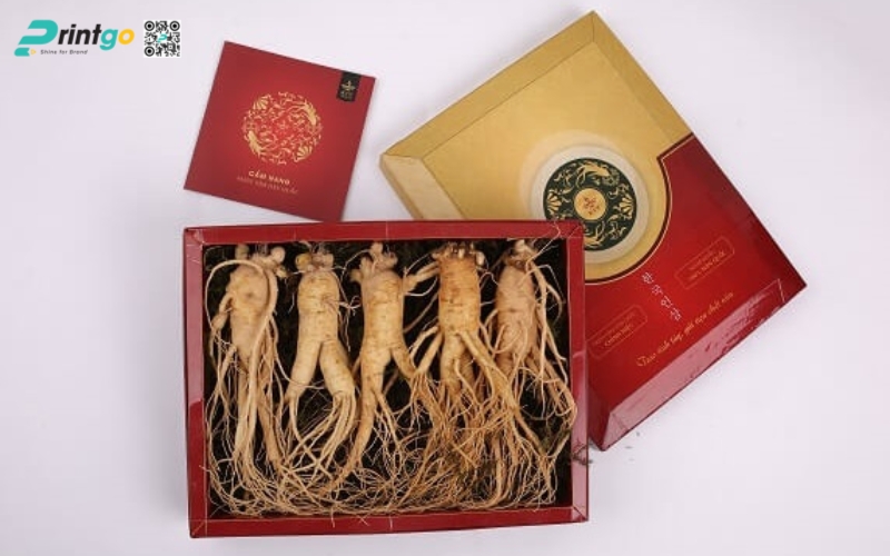 In hộp sâm dạng mềm nắp gài đơn giản mà hiệu quả In hộp sâm dạng mềm nắp gài đơn giản mà hiệu quả