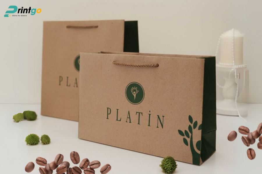 Túi giấy đựng cà phê Kraft Túi giấy đựng cà phê Kraft