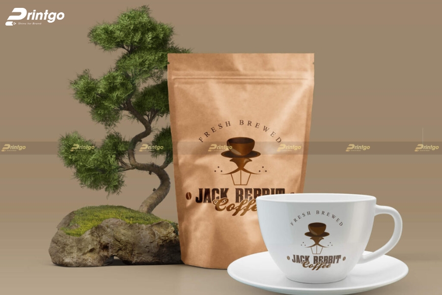 Mẫu thiết kế bao bì cà phê mang phong cách mộc mạc tối giản Mẫu thiết kế bao bì cà phê mang phong cách mộc mạc tối giản