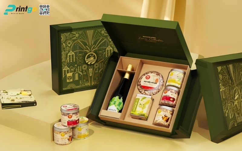 Bao bì ngũ cốc dạng hộp cứng cao cấp Bao bì ngũ cốc dạng hộp cứng cao cấp